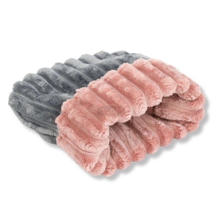 Śpiworek / norka z polaru minki stripes 25×30 cm dla małych zwierząt