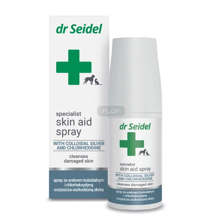 Dr Seidel Skin Aid Spray - na rany, otarcia i skaleczenia szynszyli i koszatniczek