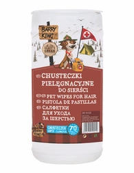 Chusteczki nawilżone dla szynszyli (antybakteryjne,antyseptyczne) 70szt.