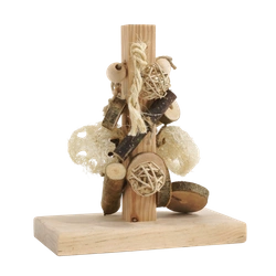 Aktywny stojaczek na przysmaki i gryzaki dla szynszyli Toy4Joy