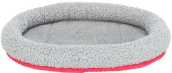 Czerwone legowisko dla szynszyli