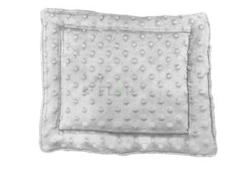 Materacyk 20x30cm z szarego polaru minki