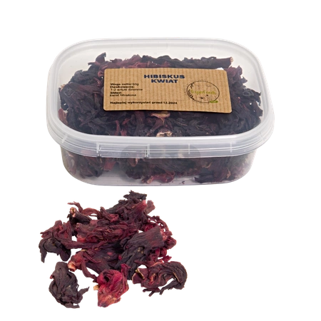 Kwiat hibiskusa dla szynszyli SuperFoods 50g