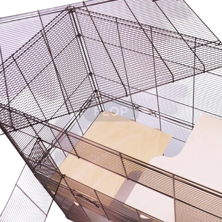 Loco Sombrero 80 - wysoka klatka / woliera dla szynszyli i koszatniczek