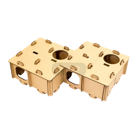 Modułowy labirynt dla szynszyli FLOP