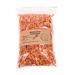 Suszona marchew (plastry) dla szynszyli 100g