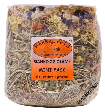 Siano z ziołami dla szynszyli 300g Herbal Pets