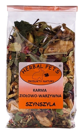 Karma ziołowo-owocowa dla szynszyli 150g