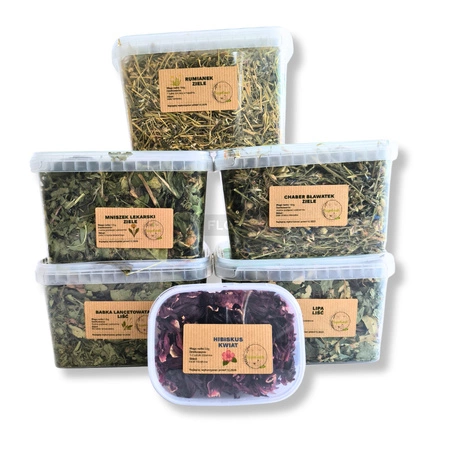 Zestaw ziół do podawania codziennie