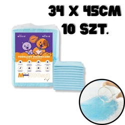 NUXIE - podkłady jednorazowe 34x45cm 10 szt.