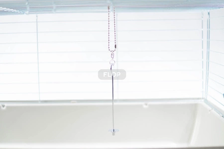 Łańcuszek kulkowy 12cm - przedłużacz do zabawek w klatce