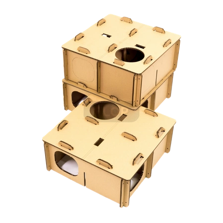 Modułowy labirynt dla szynszyli FLOP