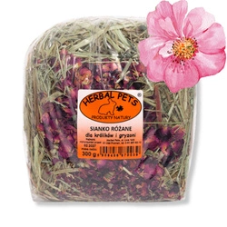 Siano różane dla szynszyli i koszatniczek 300g Herbal Pets