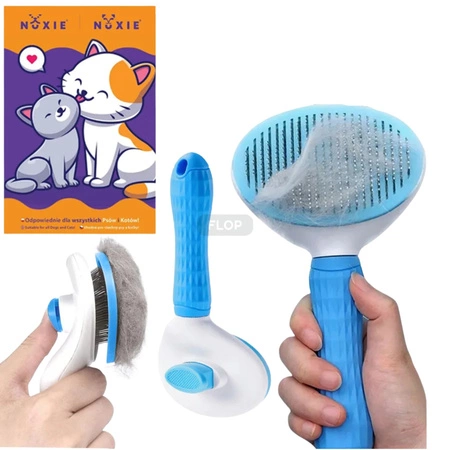Nuxie® Szczotka samoczyszcząca 20 cm do vetbedów i sierści zwierząt