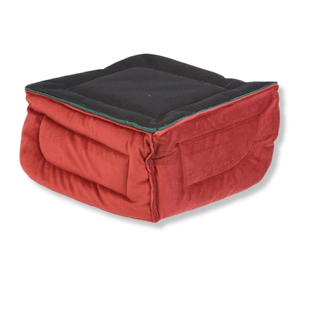 Świąteczne legowisko narożne dla szynszyli i koszatniczek 2025