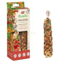 2 kolby / Smakers czerwone warzywa dla gryzoni i królików