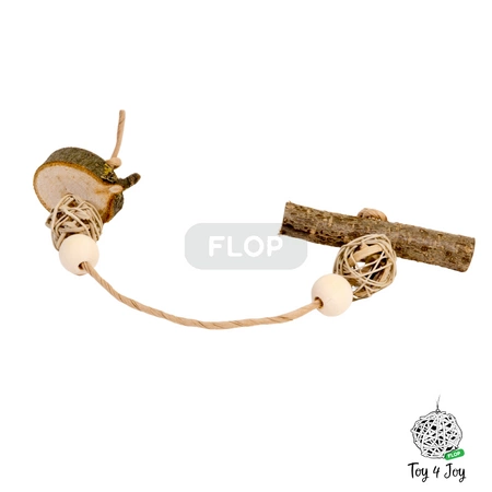 Szarpak-gryzak elastyczny zabawka dla szynszyli Toy4Joy