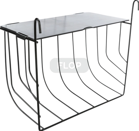 Duży paśnik metalowy 25x18x12cm Trixie dla małych zwierząt domowych