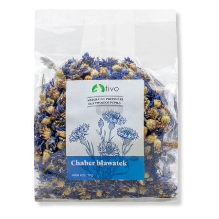 TIVO Chaber bławatek (kwiat) 60g - przysmak szynszyli i koszatniczek