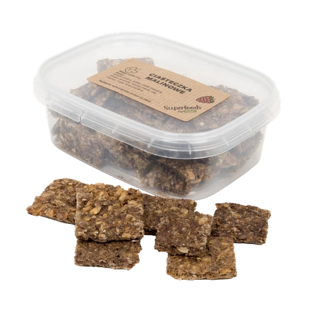 Ciasteczka malinowe 80g