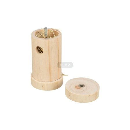 Drewniany snackroll dla małych zwierząt