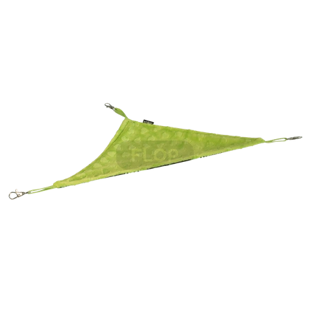 Hamak narożny w liście na czarnym tle