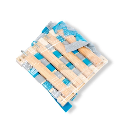 Fleece Forest FLOP (szary z turkusem) kryjówka i zabawka dla koszatniczek