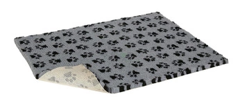 Vetbed® Non-Slip M (100x75cm) szary w czarne łapki