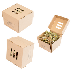 100g TREAT-BOX - pudło z ziołami i przysmakami dla szynszyli i koszatniczek