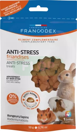 FRANCODEX Przysmak antystresowy dla gryzoni i królików 50g